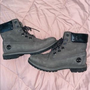 Timberland Snakeskin boots